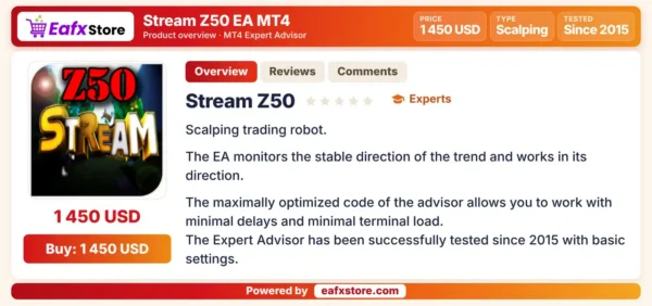 Stream Z50 EA MT4 Review