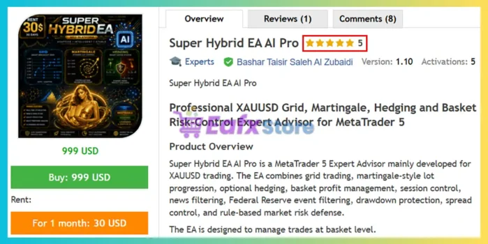 Super Hybrid EA AI Pro Overview