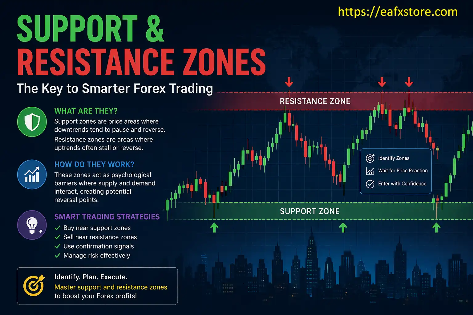 Support and Resistance Zones