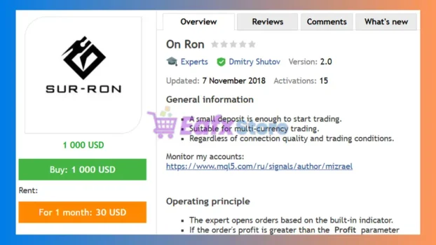 Sur Ron EA MT4 Review