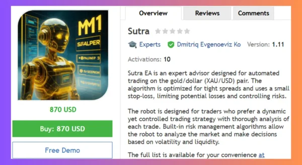 Sutra EA MT4 Review