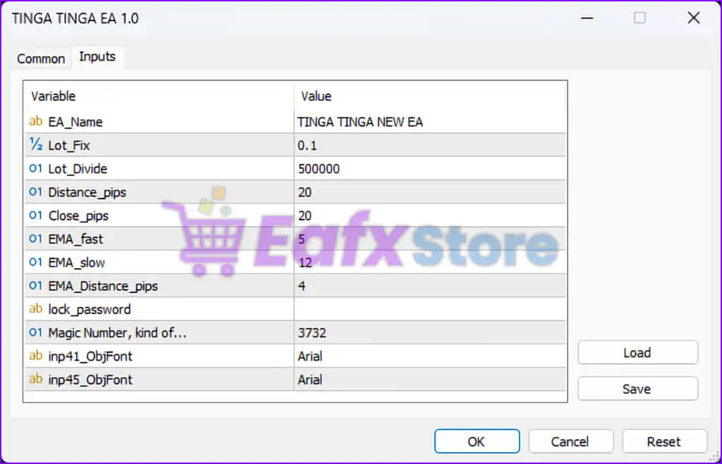 TINGA TINGA NEW EA MT5 – Full Input Settings Analysis 3