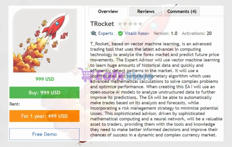 TRocket EA MT5 Overview
