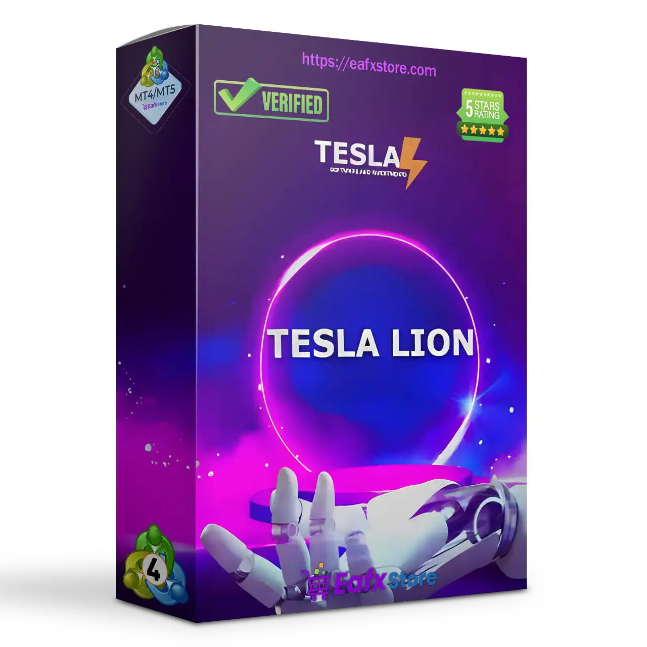 Tesla Lion EA MT4 v1.1 with SetFiles (Platform build 1444+)