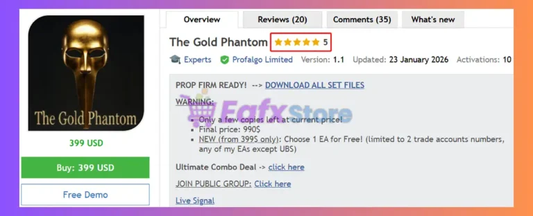 The Gold Phantom EA MT5 Review