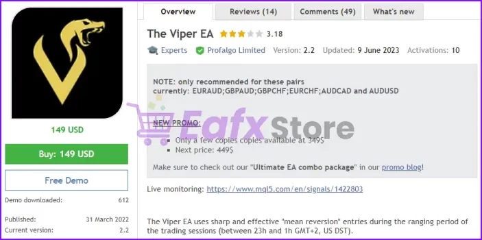 The Viper EA Overview