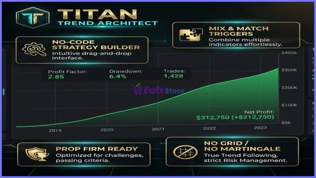 Titan Trend Architect EA MT5 Backtest Results