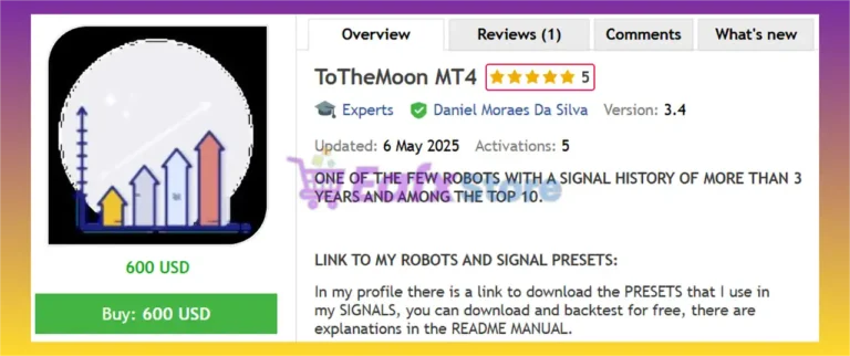 ToTheMoon MT4 Overview