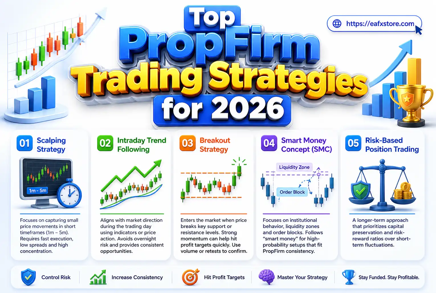 Top PropFirm Trading Strategies for 2026