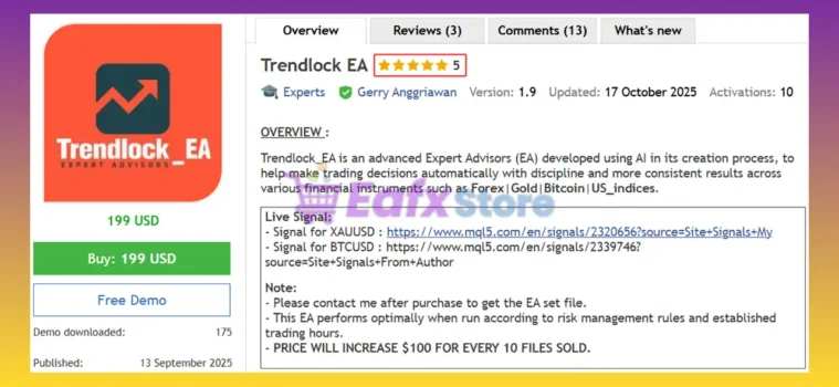 Trendlock EA Review