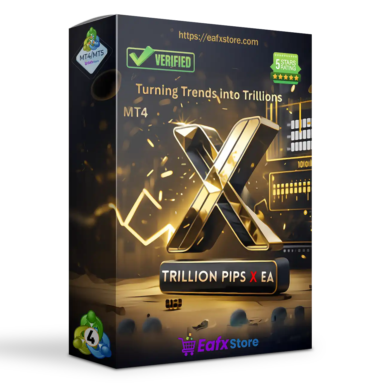 Trillion Pips X EA MT4 (Latest version) - Unlimited