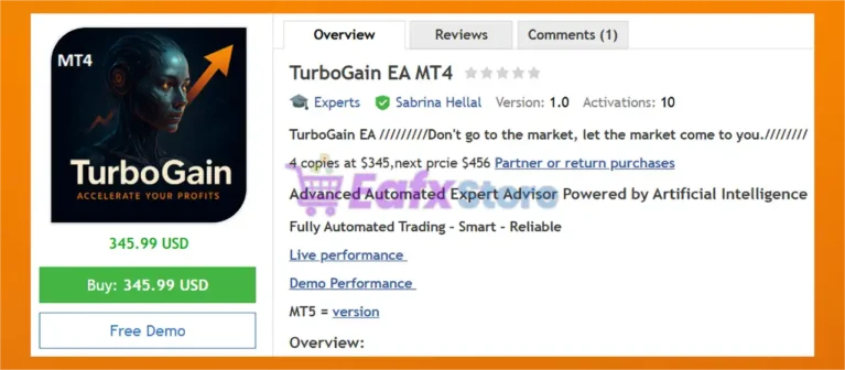TurboGain EA MT4 Overview