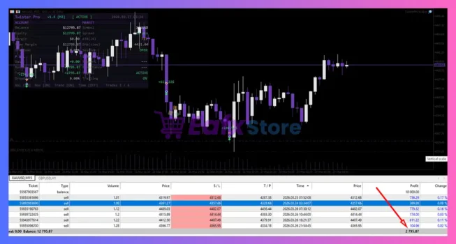 TwisterPro Scalper EA Trading Results