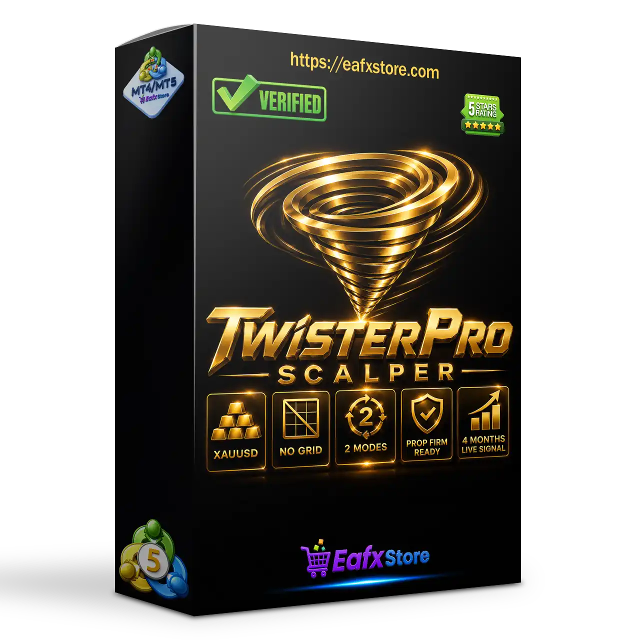 TwisterPro Scalper MT5 + Sets (Latest version) | Available