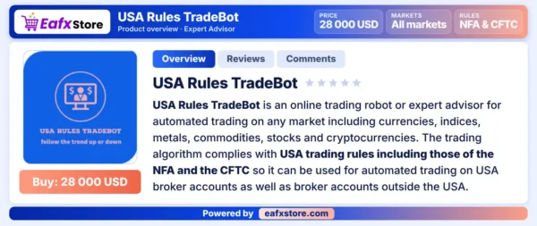 USA Rules TradeBot MT4 Review