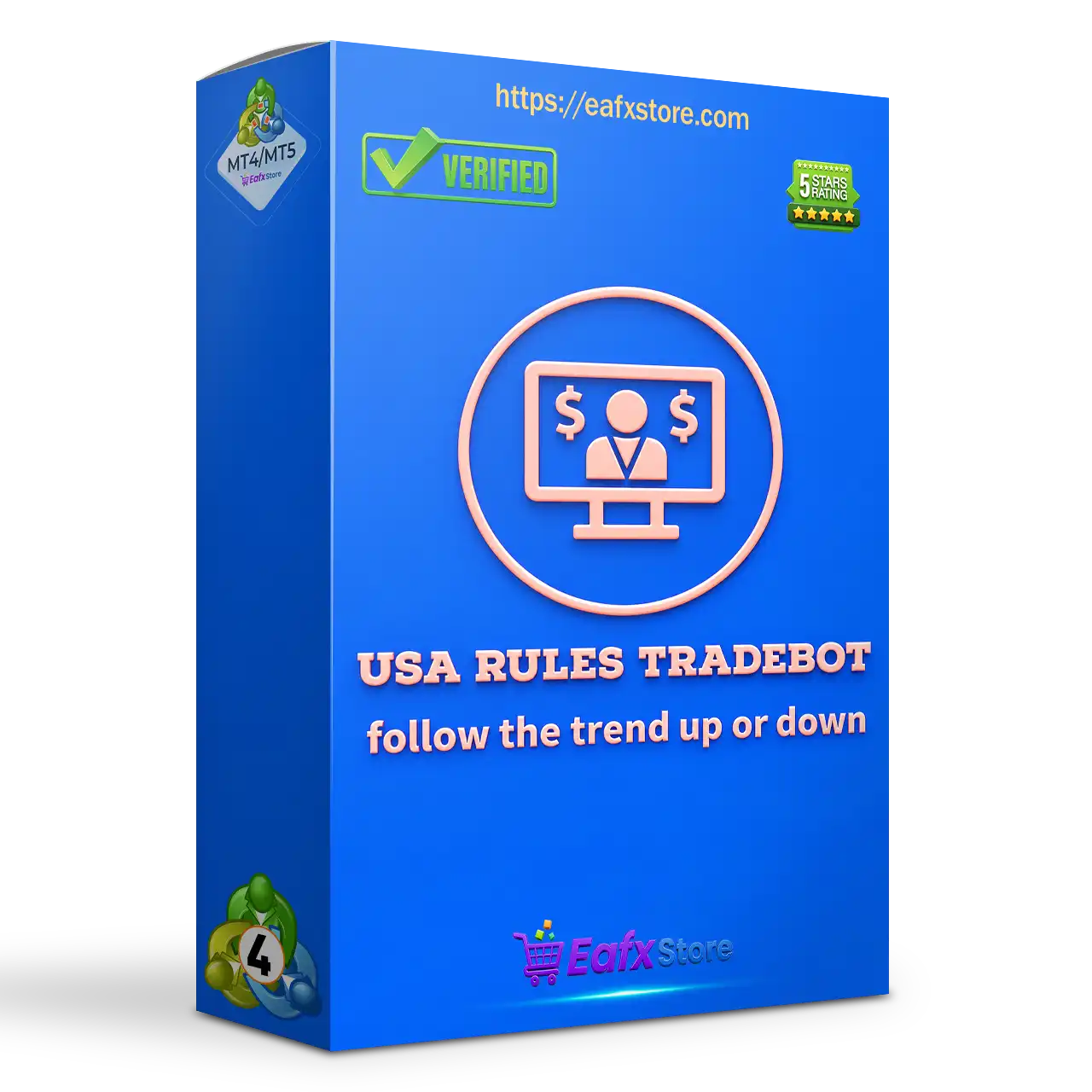 USA Rules TradeBot MT4 (Latest version) - Unlimited 1 USA Rules TradeBot MT4