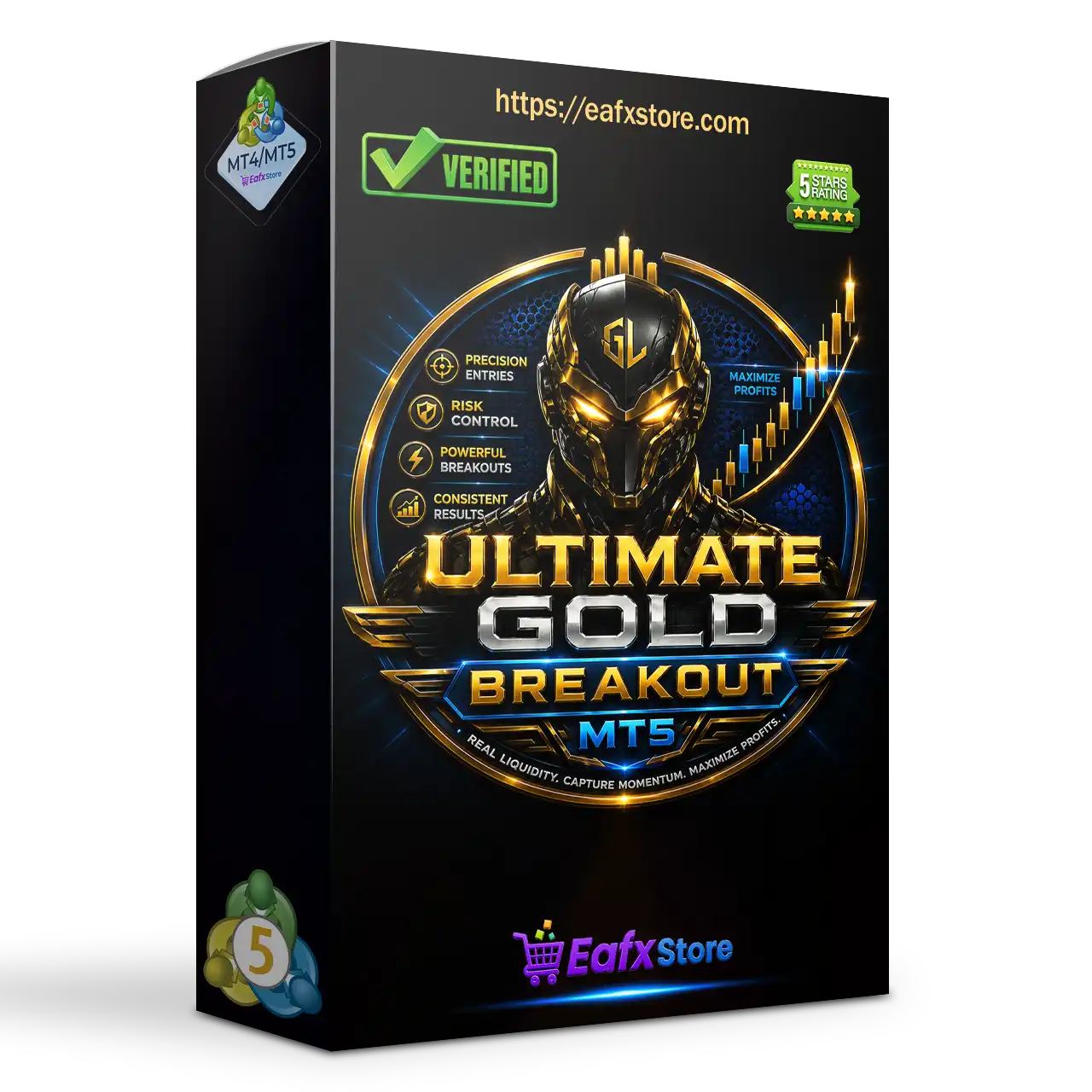 Ultimate Gold Breakout EA MT5 (Latest version) – GroupBuy