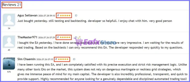 User reviews of Fortune MT5