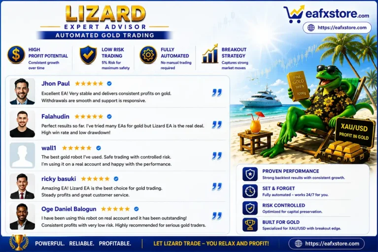 User reviews of Lizard MT5