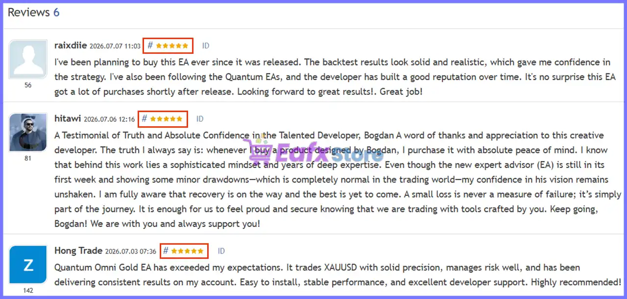 User reviews of Quantum OmniGold
