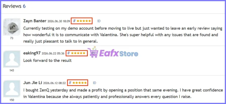 User reviews of ZenQ AI EA