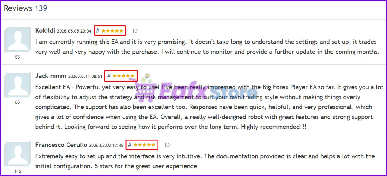 Big Forex Players MT5 (Latest version) – GroupBuy 4 Users say about Big Forex Players MT5