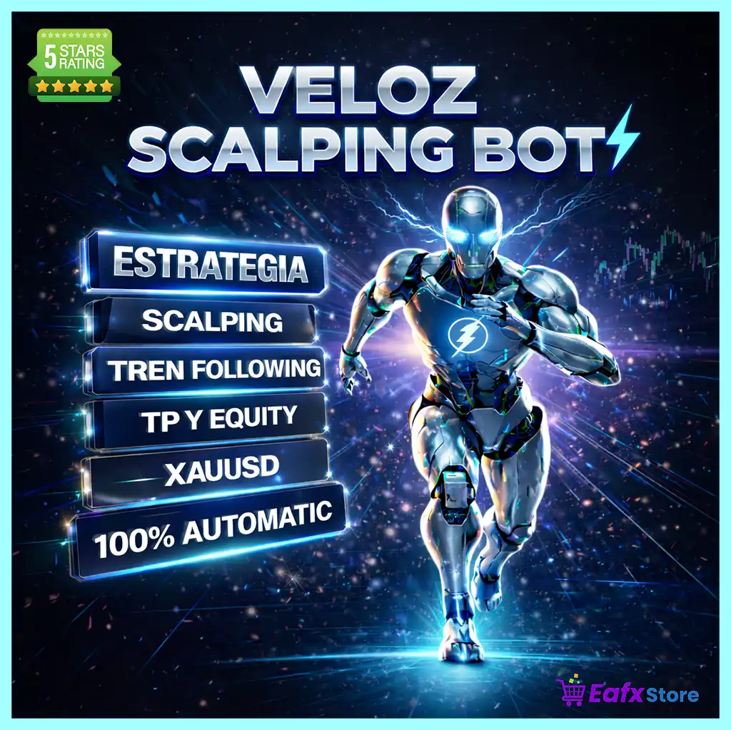 Veloz Scalping Bot MT5 with SetFiles (Unlimited)