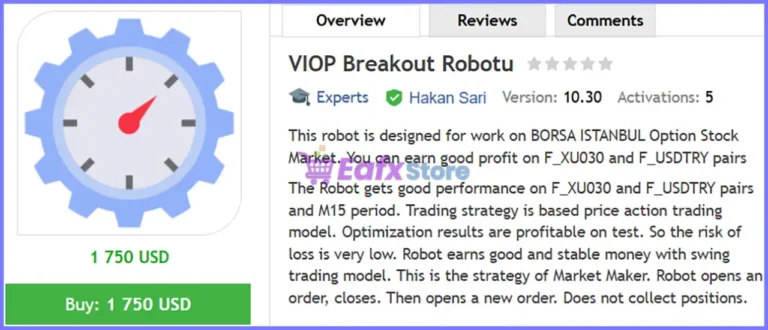 VIOP Breakout Robotu EA MT5 Review