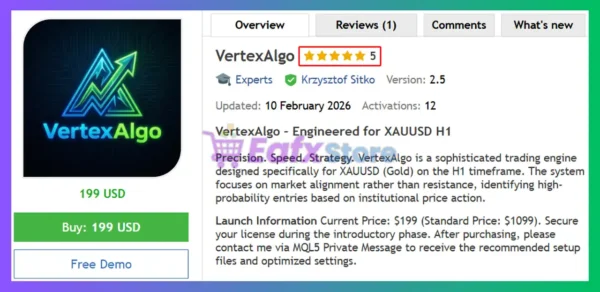 VertexAlgo EA MT5 review