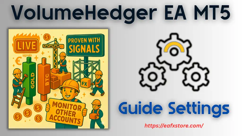 VolumeHedger EA MT5 Settings