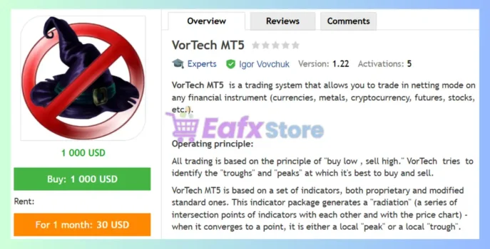 VorTech MT5 Review