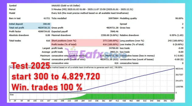 Voyageur EA Backtest