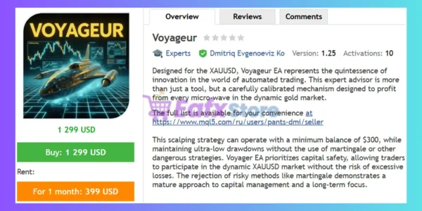 Voyageur EA MT4 Review