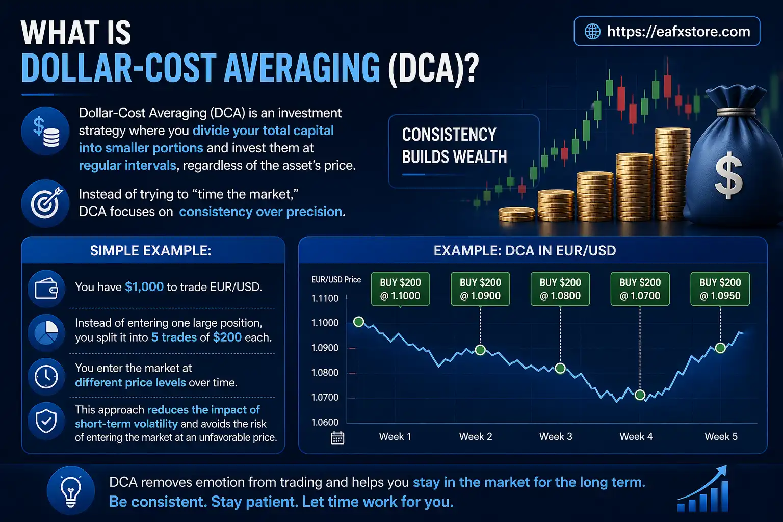 What Is Dollar-Cost Averaging