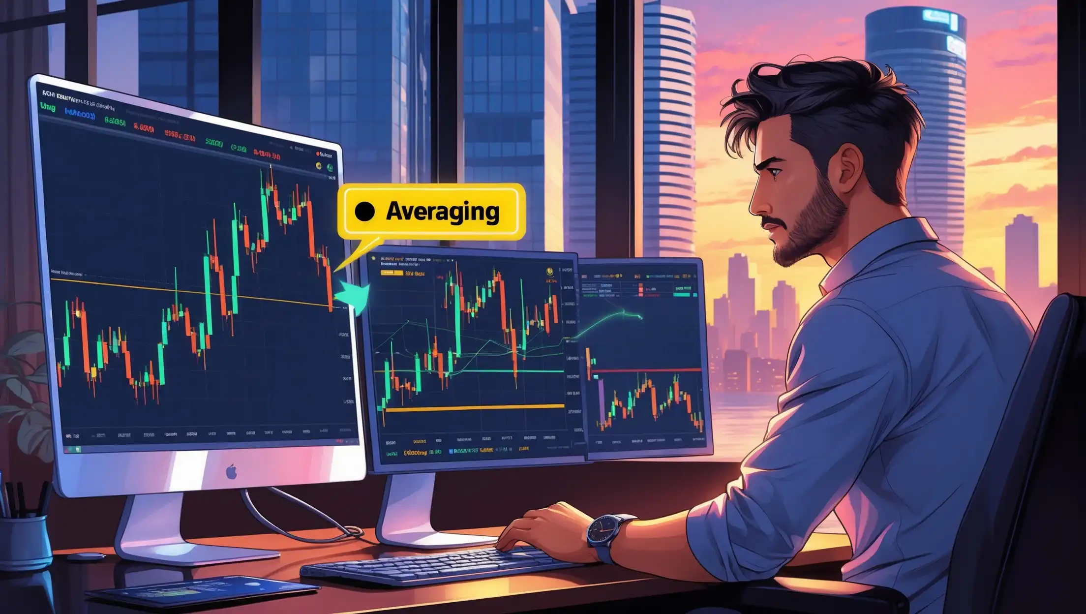 What is the Averaging Feature in Forex Trading