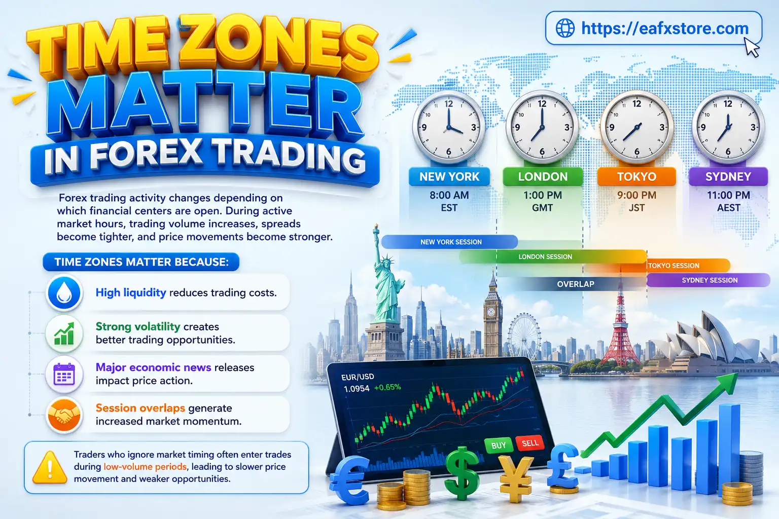 Why Time Zones Matter in Forex Trading