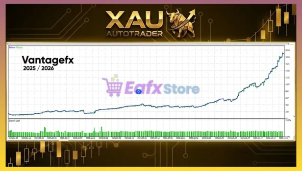 XAU AutoTrader MT5 Backtest