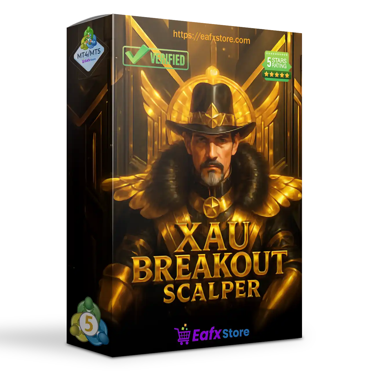 XAU Breakout Scalper MT5 + Sets (Latest version) – GroupBuy