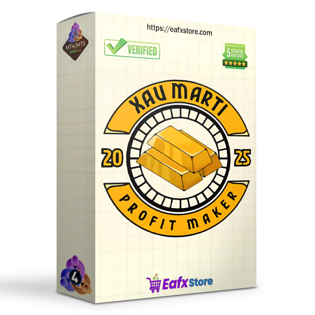 XAU Marti EA MT4 (Latest version) - Unlimited