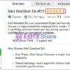XAU OneShot EA MT5 Overview