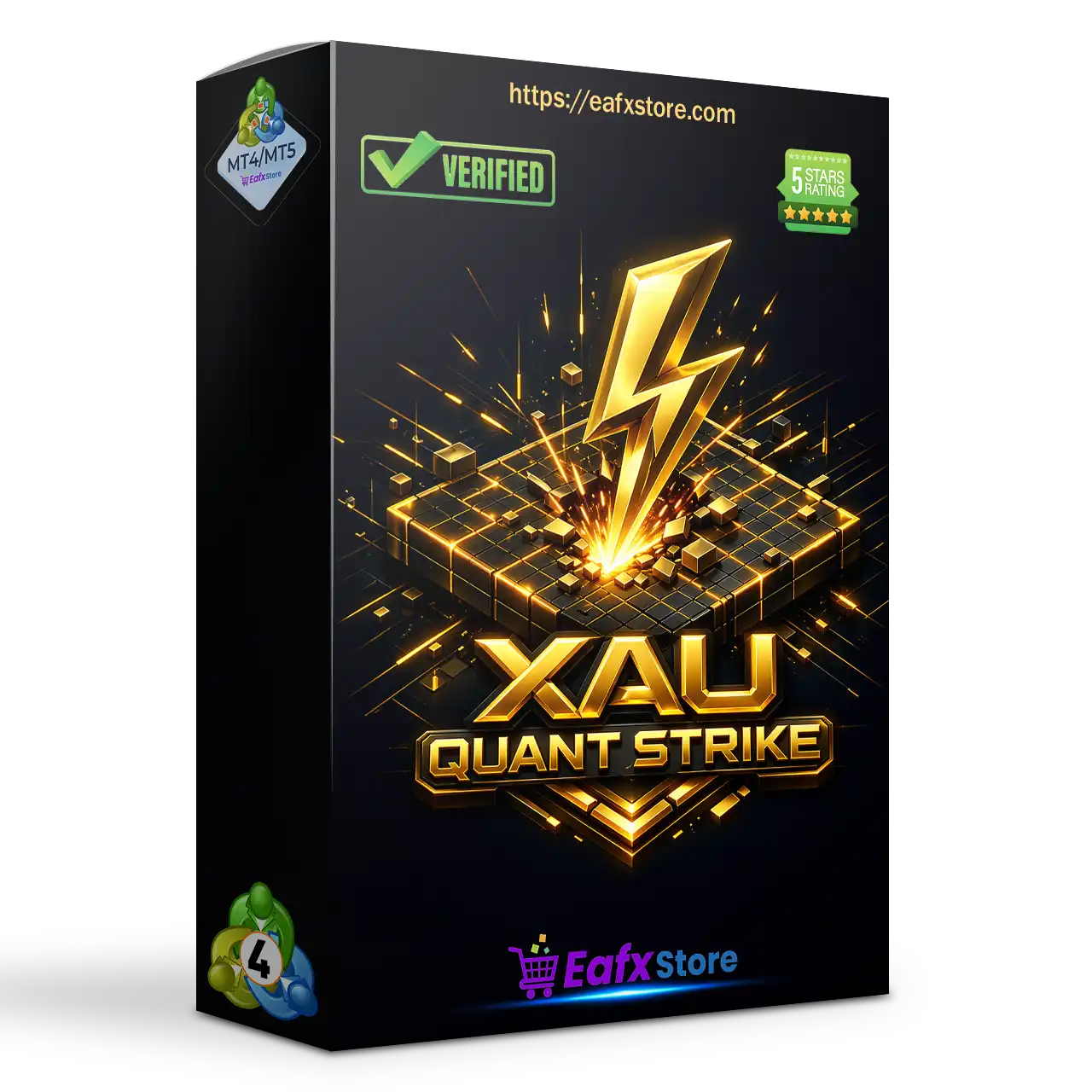 XAU Quant Strike MT4 (Latest version) - Unlimited