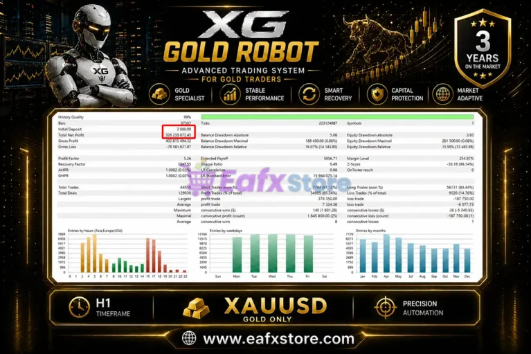 XG Gold Robot MT5 Tests