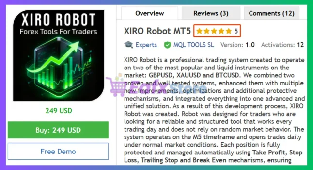 XIRO Robot MT5 Review