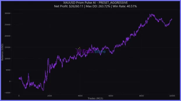 Xau Prism Pulse EA Results