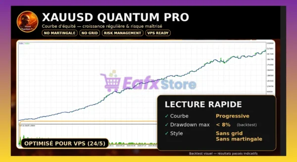 Xauusd Quantum Pro EA Backtest