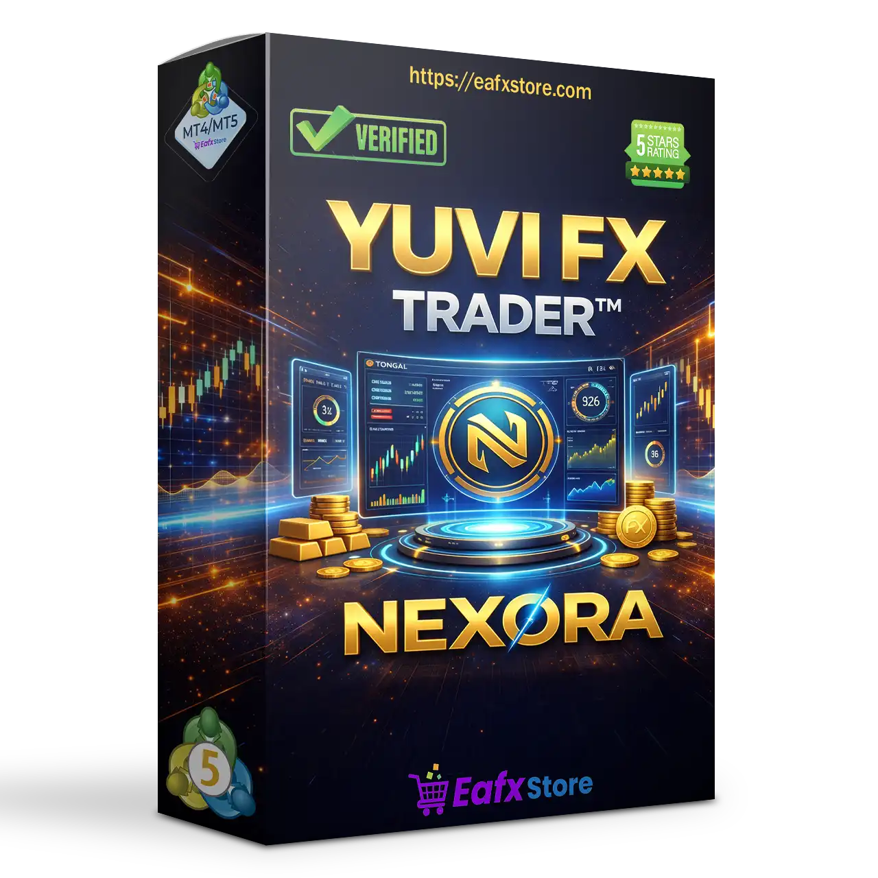 YUVI FX TRADER NEXORA MT5 v1.4 with SetFiles (Unlimited)