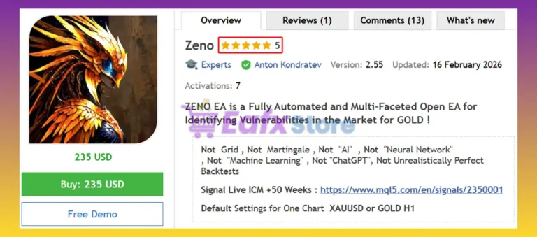 Zeno EA MT5 Review
